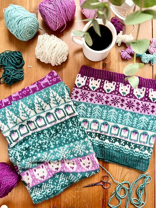Arctic Doodle (Infinity Cowl) - Image 6