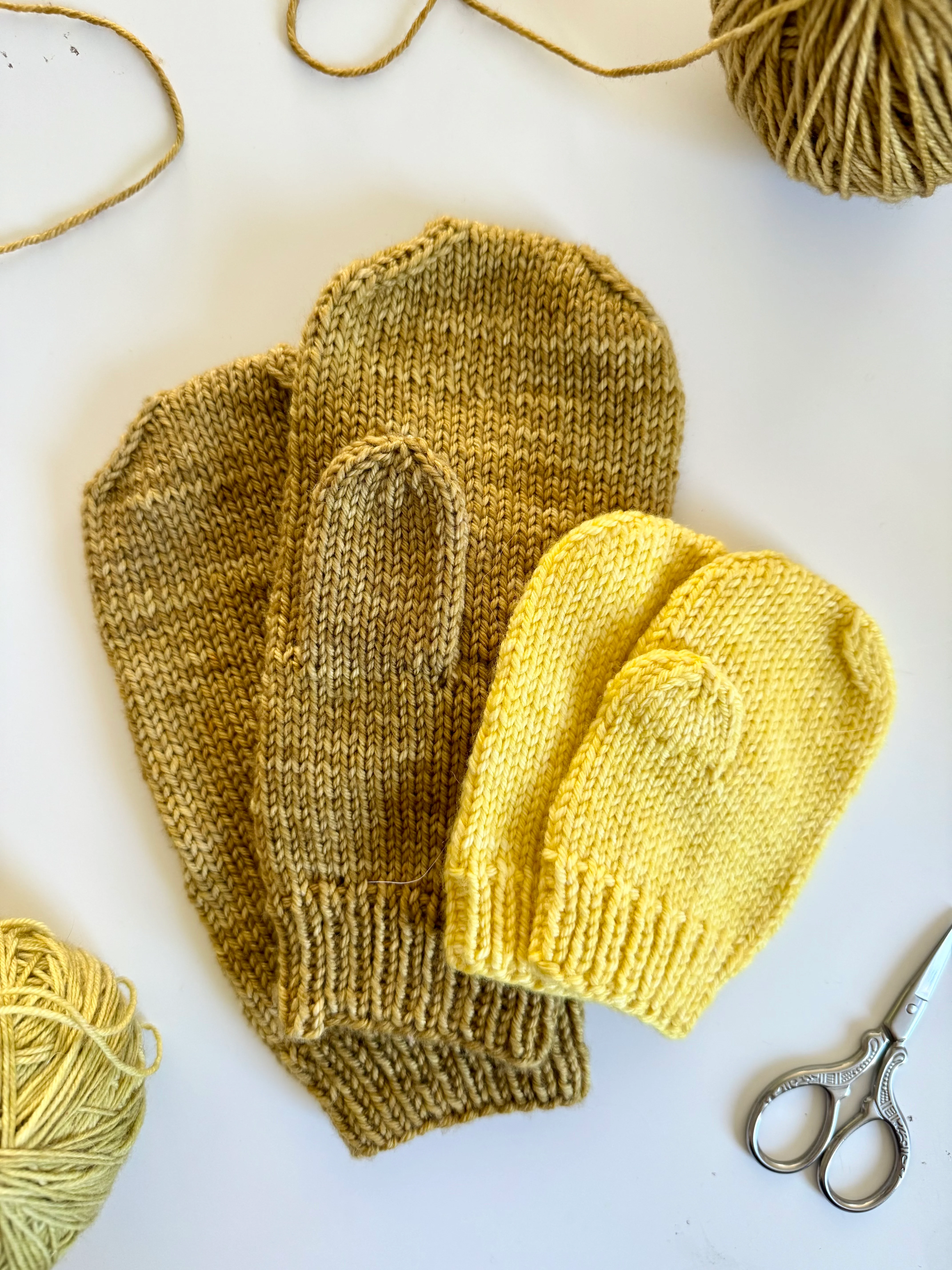 Base Doodle Mittens