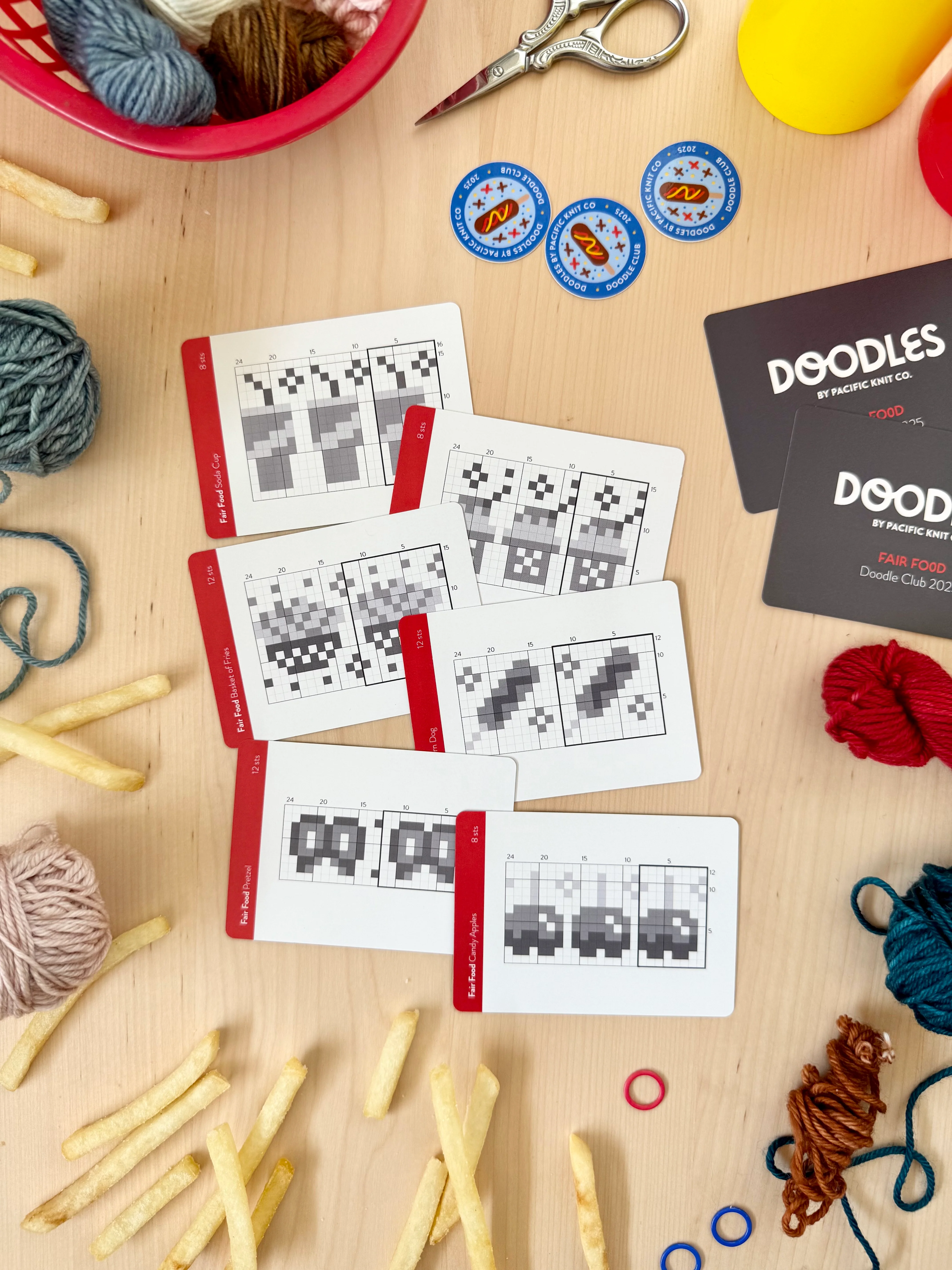 Doodle Card Deck - Fair Food Club