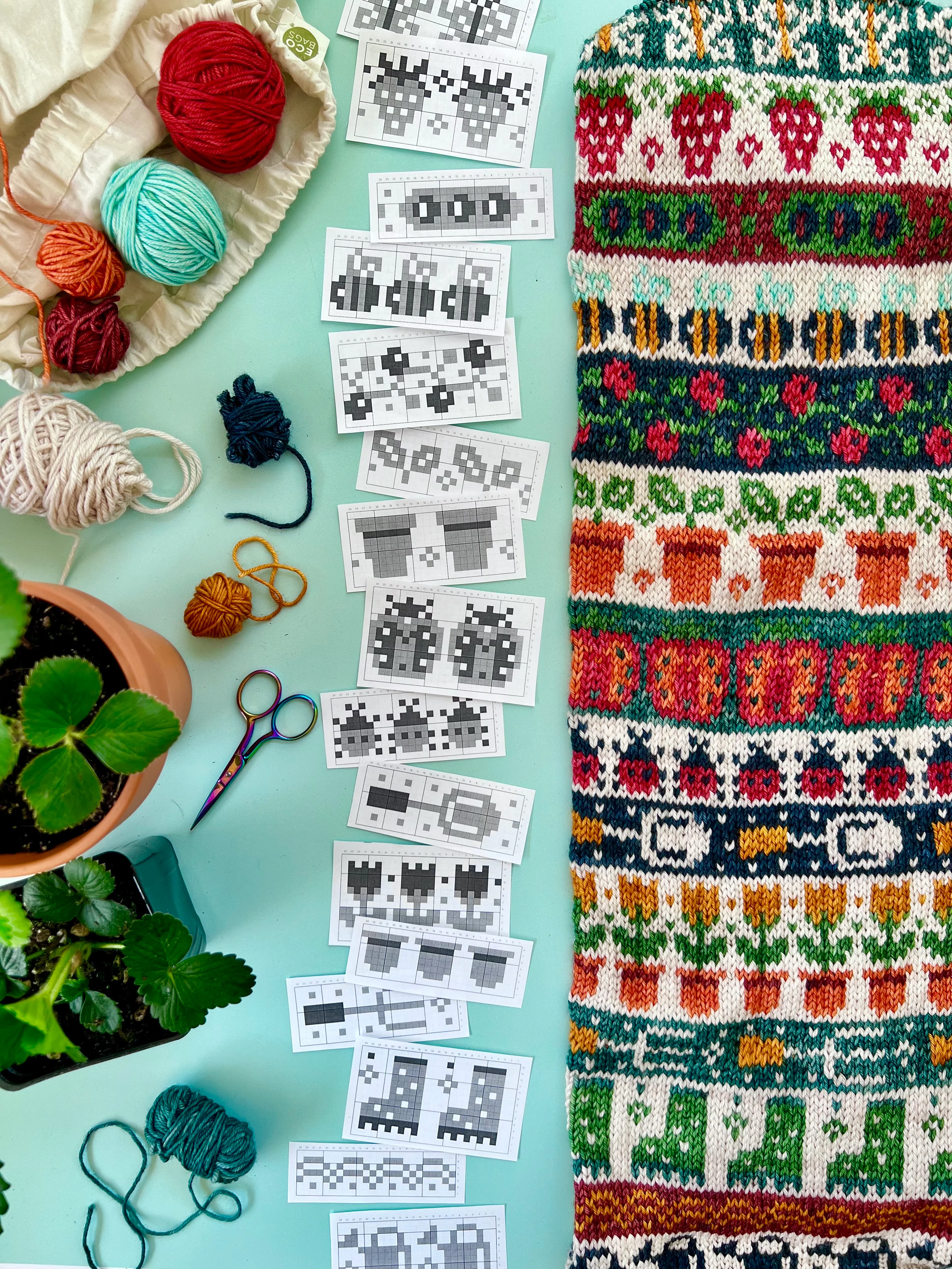 Garden Doodle (Infinity Cowl) - Image 2
